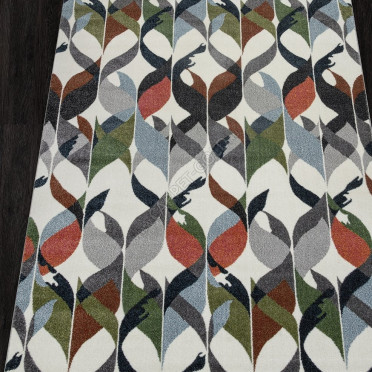 Ковер C221 - MULTICOLOR - Прямоугольник - коллекция RIO