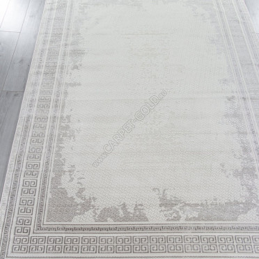 Ковер 33368A - CREAM / L.GREY - Прямоугольник - коллекция SHINE