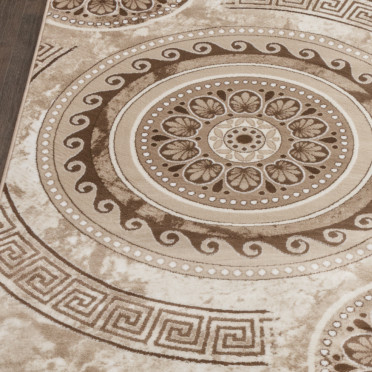 Российский ковер Valencia Delux  D300 - CREAM-BROWN