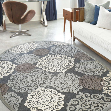 Бельгийский ковер Genova 38001 5565 50 Овал