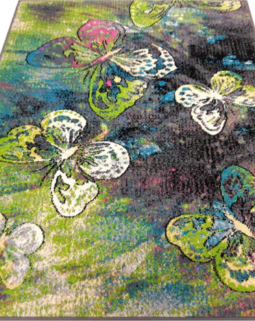 Ковер польский Agnella Funky Top Fru graphite (фризе)