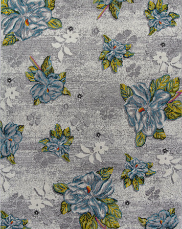 Российский ковер Меринос ORION AC44 (Фризе, серый)