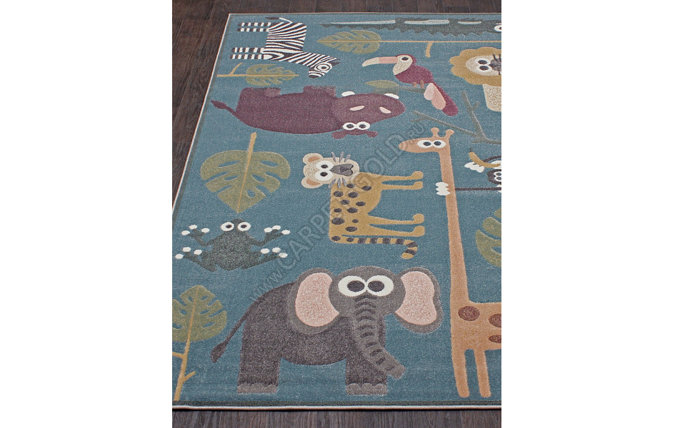 Детский ковер SOFIT C043 - LIGHT BLUE