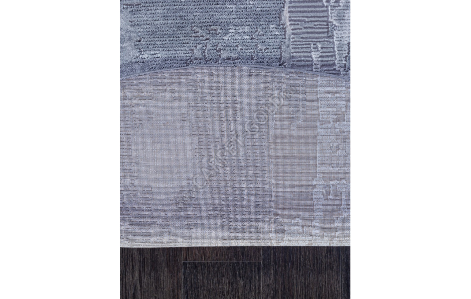 Ковер турецкий круглый 03758A GREY - коллекция ARMINA