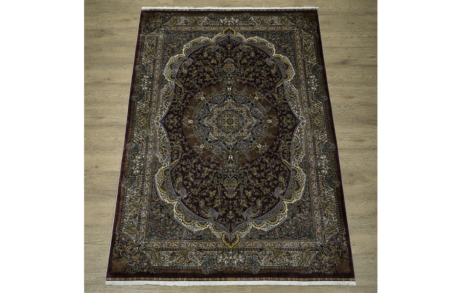 КОВРЫ ДИЗАЙН 2004K ЦВЕТ BORDO / CREAM