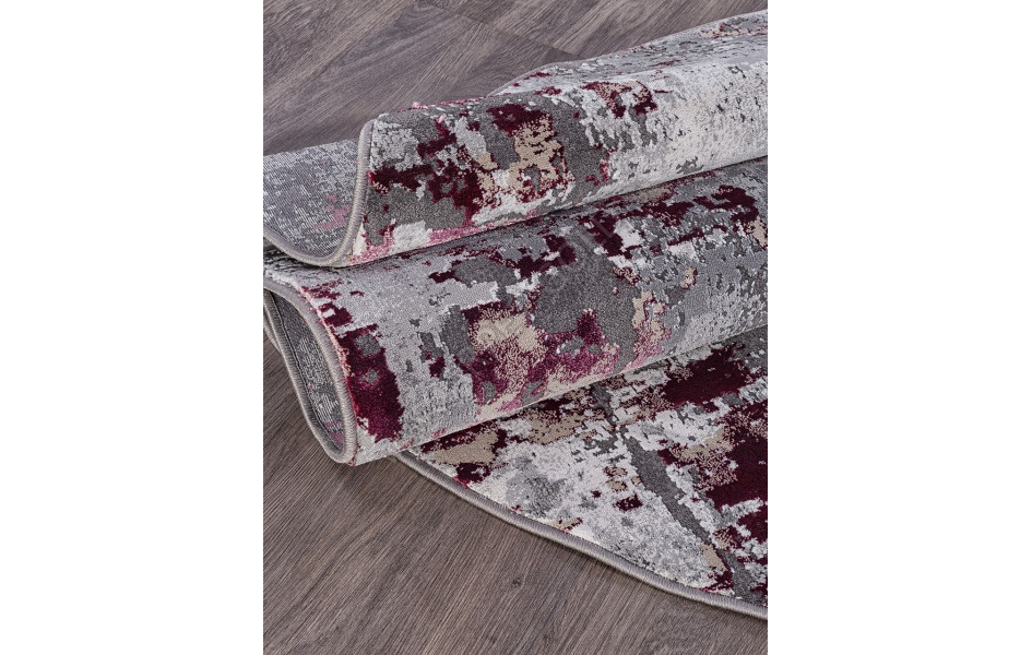Ковер 23319 - 950 GREY / PURPLE - Овал GRAND