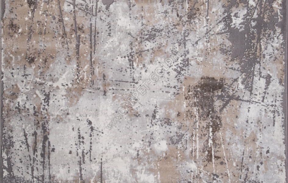 ковер 3433 - GRAY-BEIGE - Прямоугольник - коллекция GRAFF