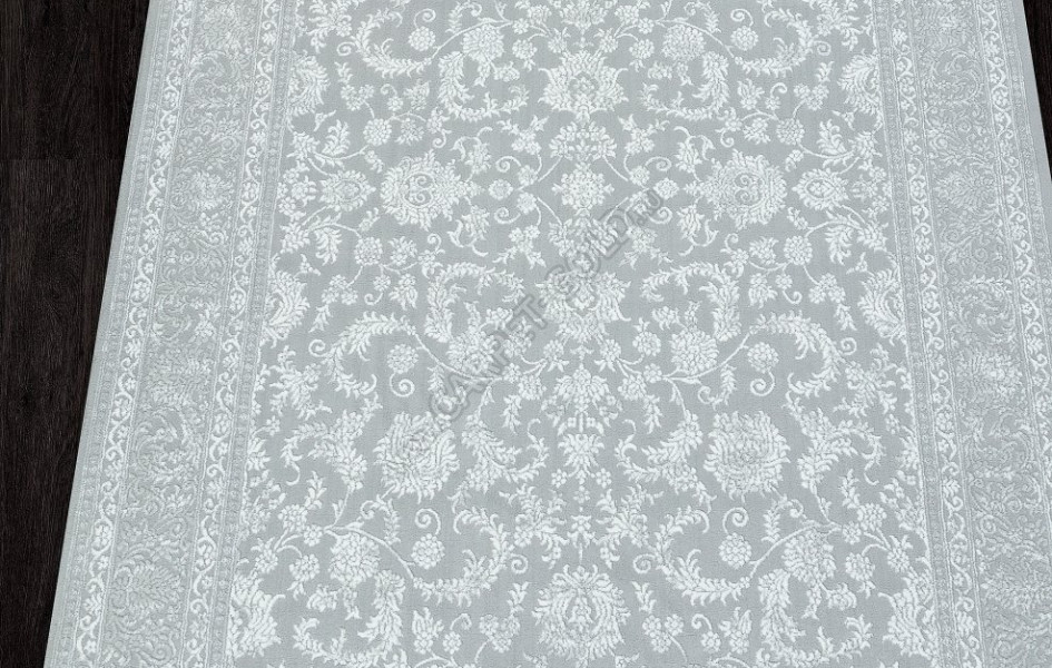 Ковер E365AP - GREY / WHITE - Прямоугольник - коллекция SIROCCO