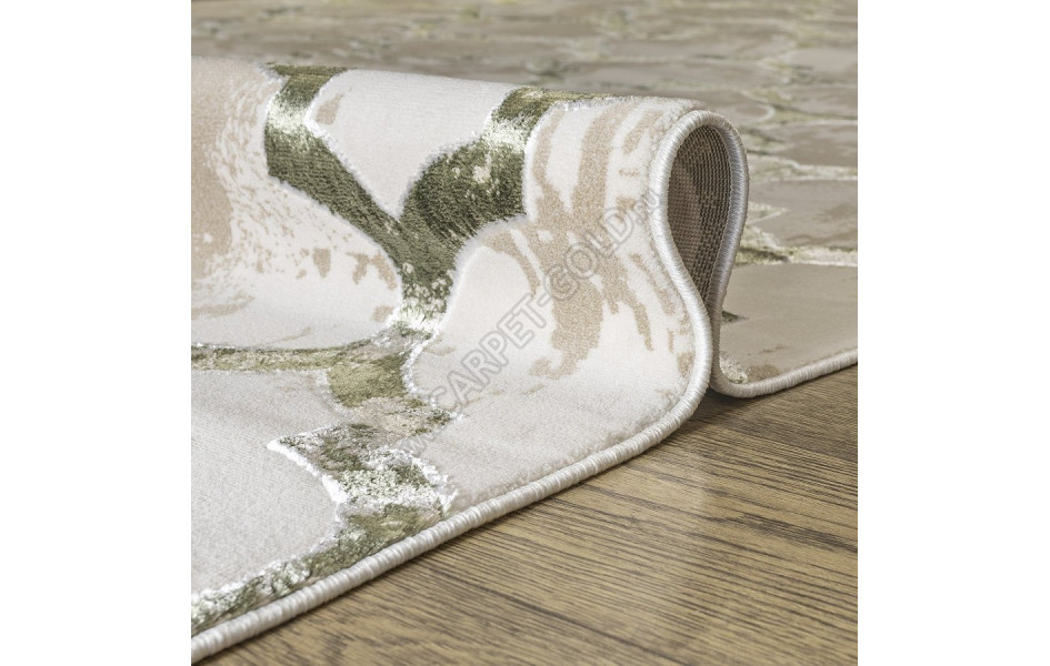 КОВРЫ ДИЗАЙН NM82A ЦВЕТ LIGHT GREEN Rich овал