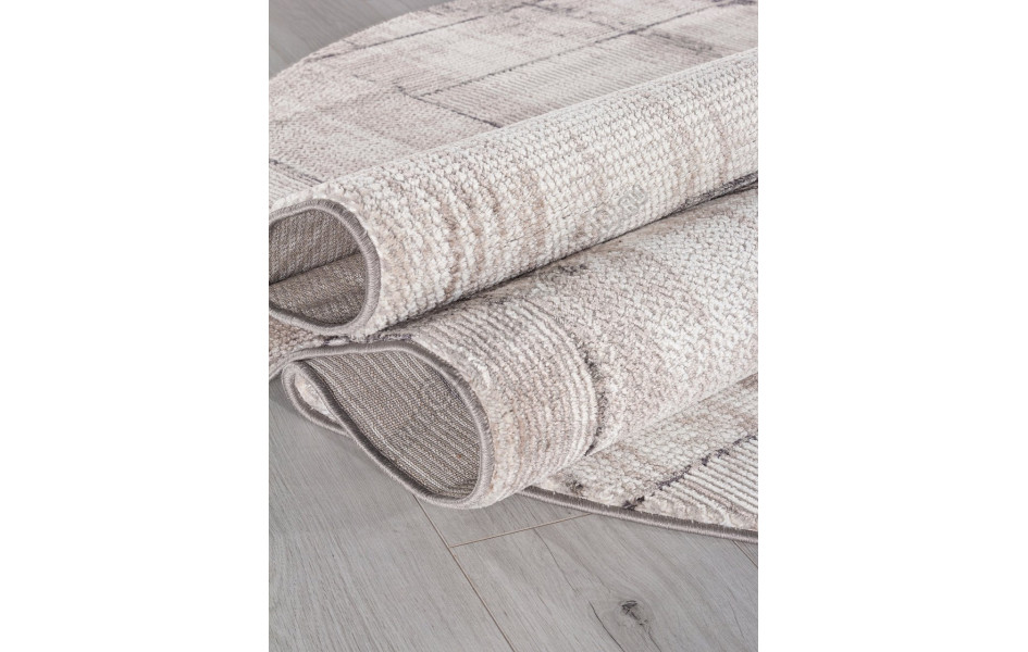 Ковер O2131 - 995 GREY / GREY - Овал - коллекция BRAND