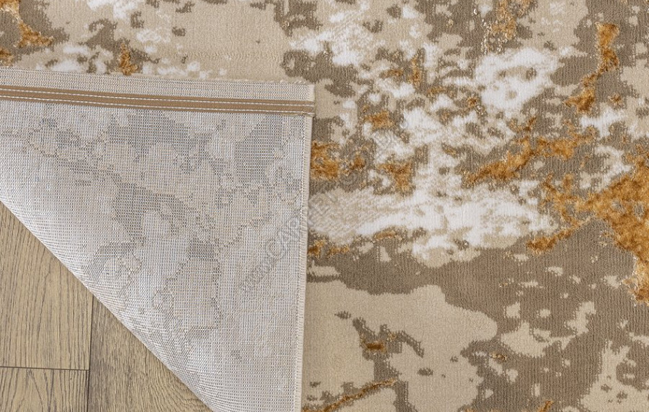 КОВРЫ ДИЗАЙН 10465A ЦВЕТ BEIGE / GOLD Nord