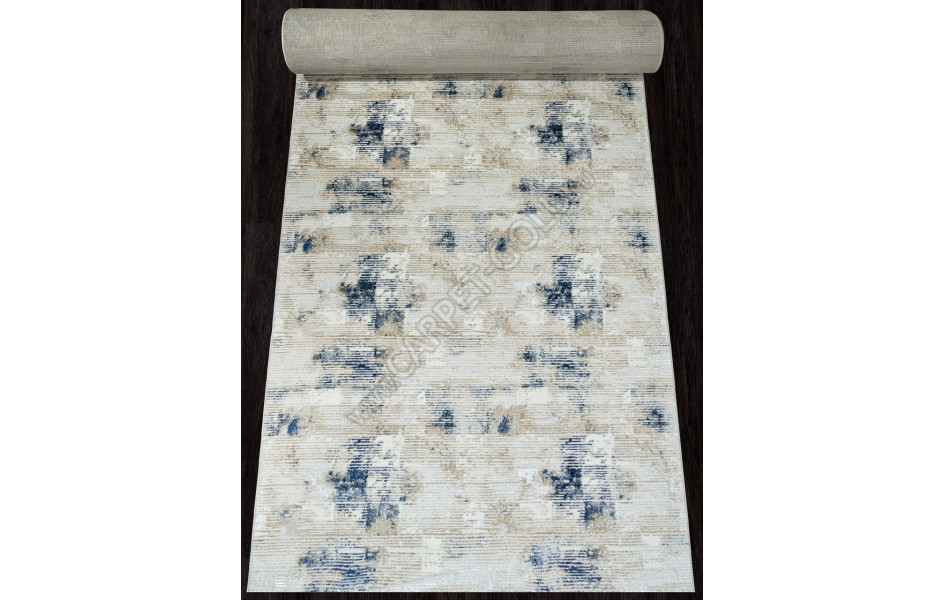 Ковер DA492 - 635 CREAM / NAVY - Дорожка - коллекция ANTEP