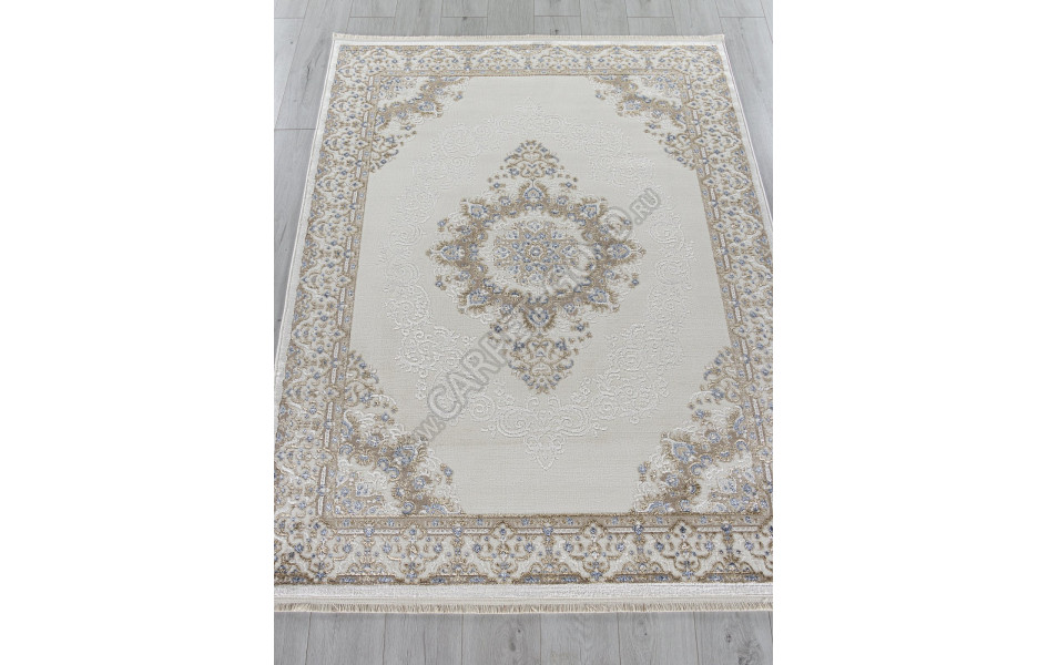 Ковер 27236A - CREAM / NAVY - Прямоугольник - коллекция MOSSO