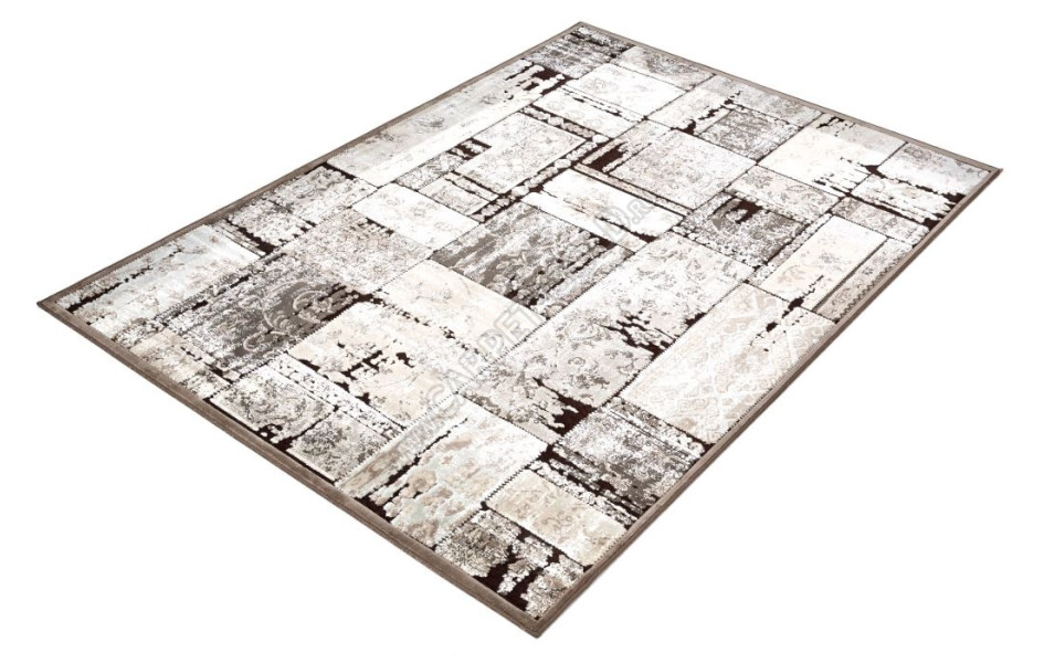 Бельгийский ковер с рисунком в стиле пэчворк Genova 38405 7575 70