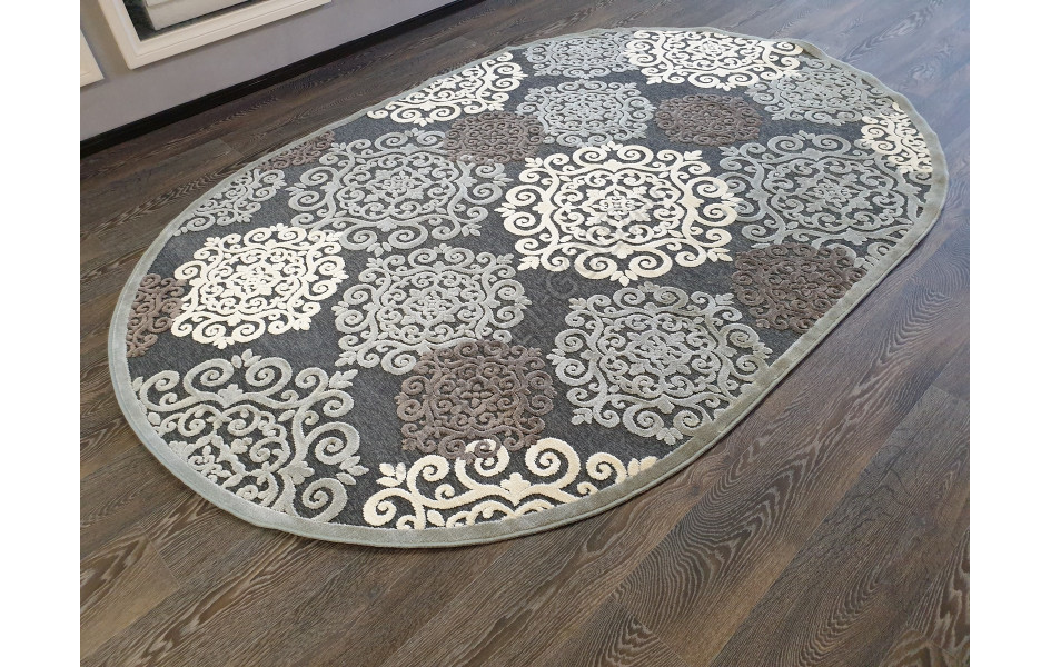 Бельгийский ковер Genova 38001 5565 50 Овал